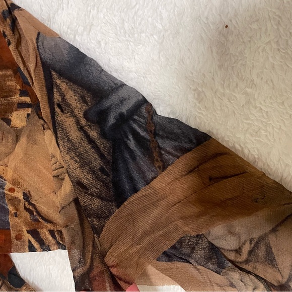 JPG Madonna and child mesh Long Sleeve Top - Picture 8 of 11